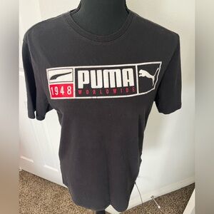 PUMA 1948 Worldwide Black Graphic T-Shirt ( unisex )